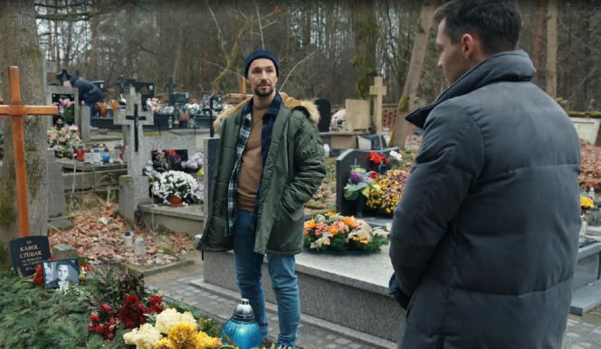 Barwy szczęścia odc. 3360. Marcin Kodur (Oskar Stoczyński), Darek (Andrzej Niemyt)