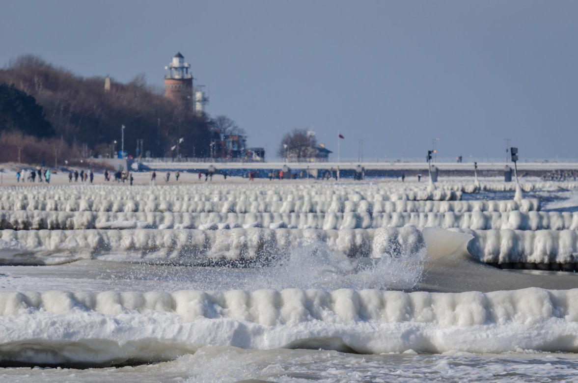 Kołobrzeg zimą