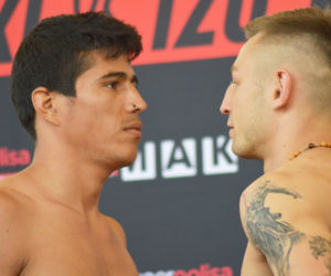 KnockOut Boxing Night 7 - Rzeszów (ważenie) - Nelson Altamirano vs Damian Kiwior