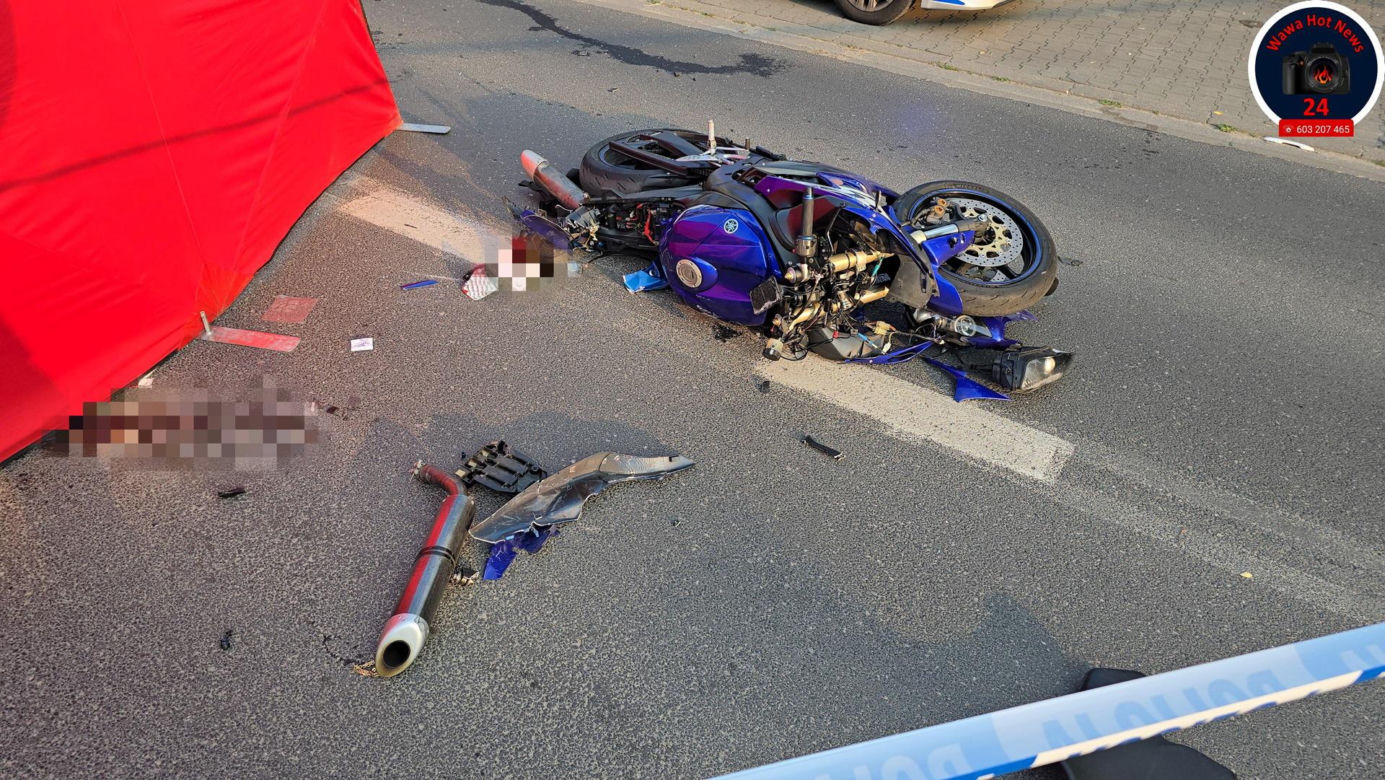 Śmiertelny wypadek w Pruszkowie