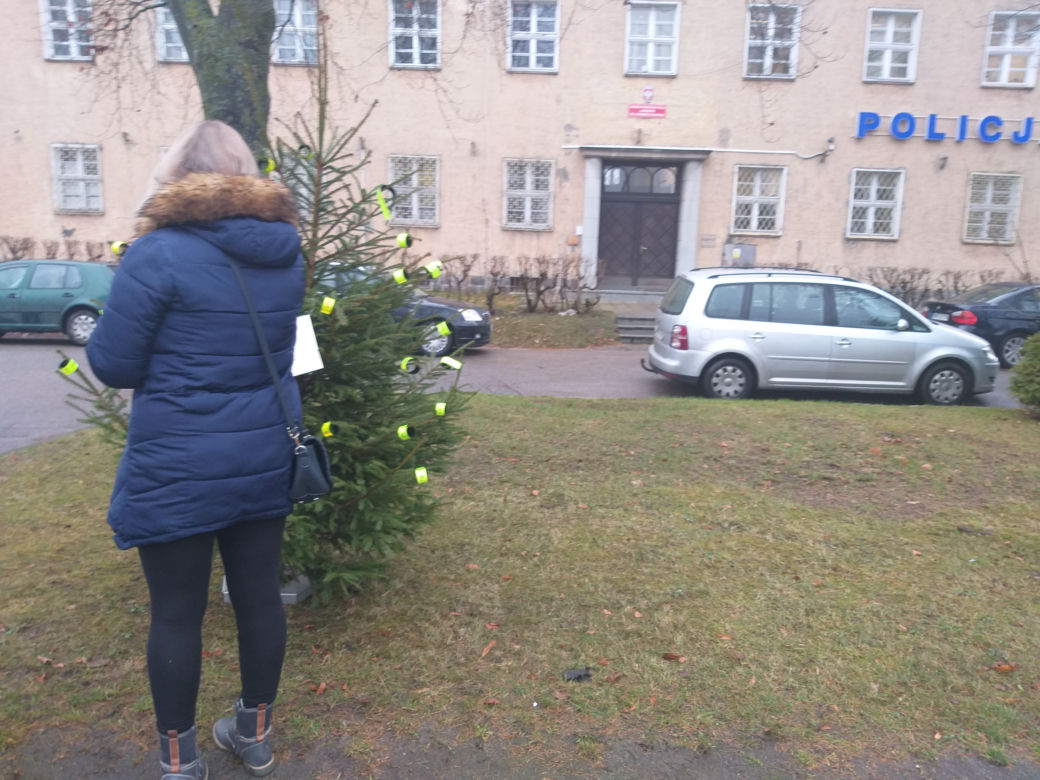 Nietypowa choinka stanęła w Mrągowie 
