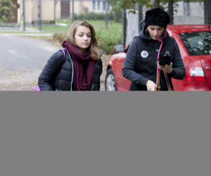Znalazła czas dla córek