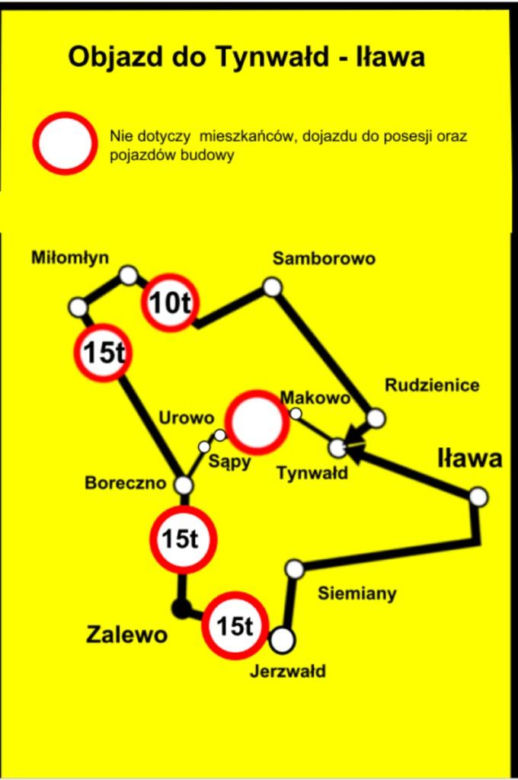 Zamkną odcinek Makowo-Kaletka pod Iławą