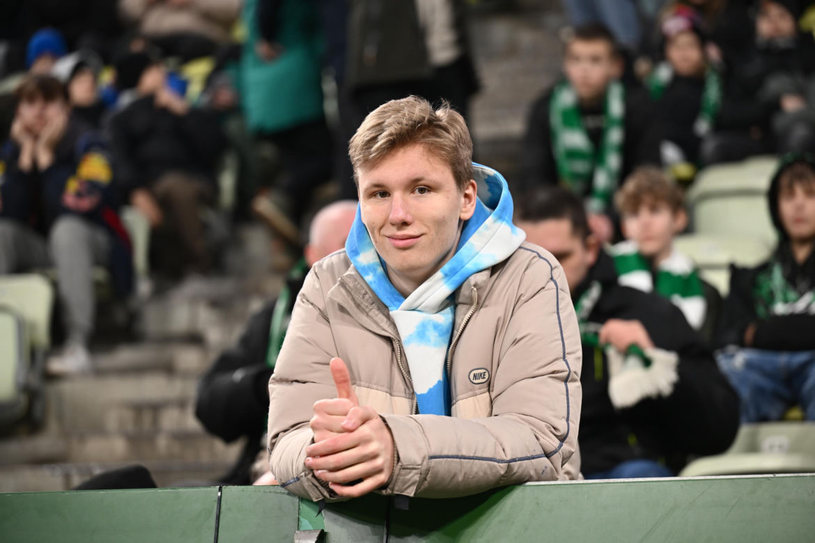 Lechia Gdańsk - Jagiellonia Białystok: Zdjęcia kibiców i zawodników z meczu 24. kolejki PKO BP Ekstraklasy