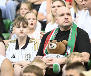 Legia Warszawa - Zagłębie Lubin: Zdjęcia kibiców