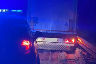 Zamykają drogę do Czech. Szykują się na duży atak zimy