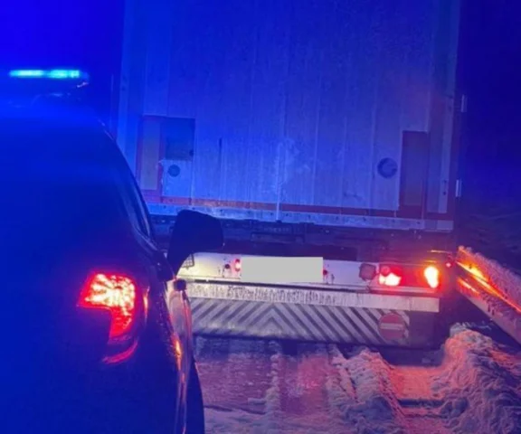 Droga do Czech zamknięta! Policja ostrzega przed ekstremalnymi warunkami