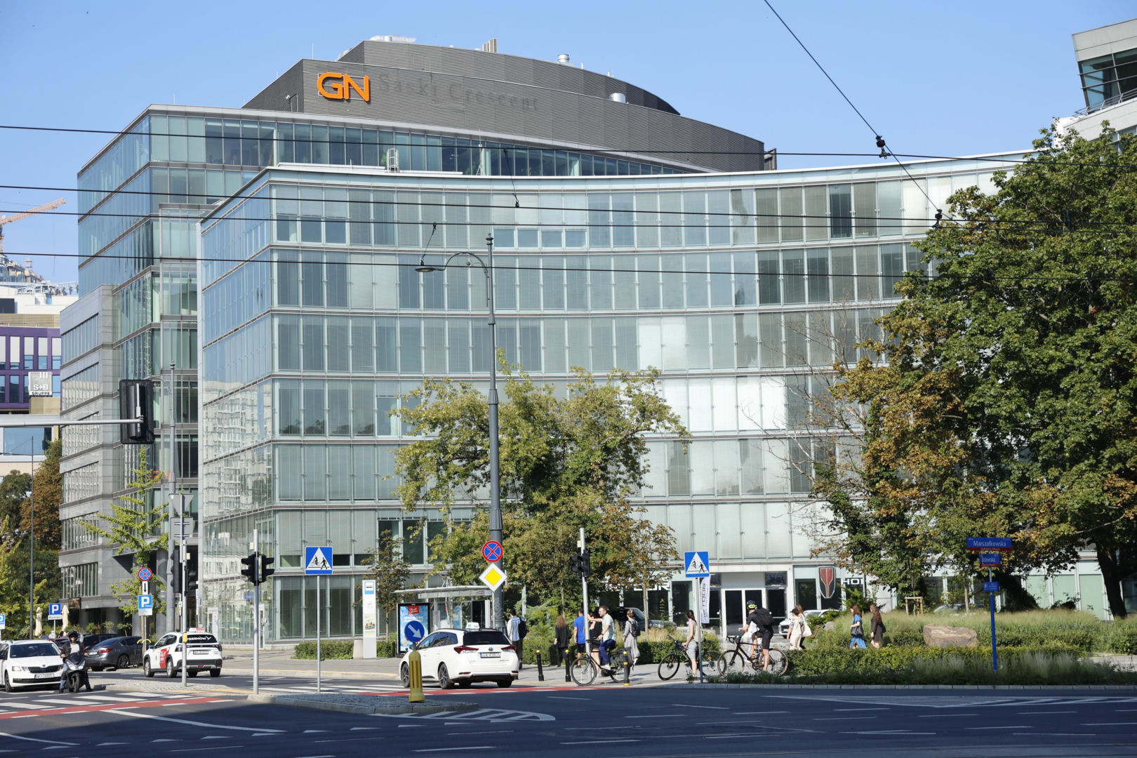 Biurowiec Saski Point na Marszałkowskiej 111 w Warszawie