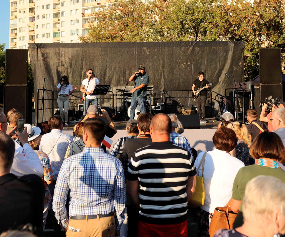 Wiec wyborczy Patryka Jakiego - koncert