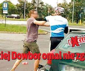 Kierowca napadł na Maćka Dowbora