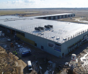Postępy na budowie lotniska w Radomiu - marzec 2021