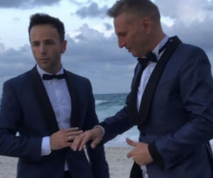 Krzysztof Gojdź i Marcin Roznowski: Ślub na plaży