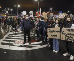 Protest kobiet we Wrocławiu