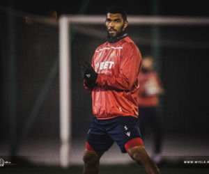 Trening Wisły Kraków przed derbami