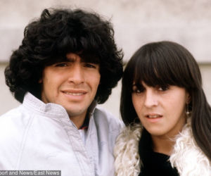Diego Maradona i Claudia Villafane