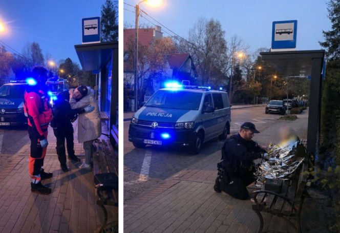 Dzięki szybkiej reakcji policjantów seniorka trafiła do szpitala