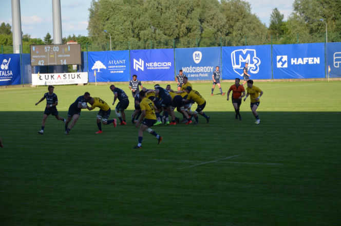 Siedlczanie wygrali półfinałowy mecz Ekstraligi Rugby! MKS Awenta Pogoń Siedlce pokonał Life Style Catering RC Arka Gdynia