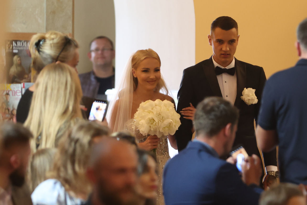 Ślub Jakuba Kiwiora i Claudii Kowalczyk