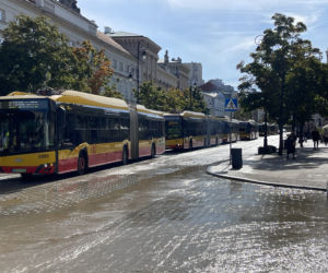 Wielka awaria wodociągowa w Śródmieściu