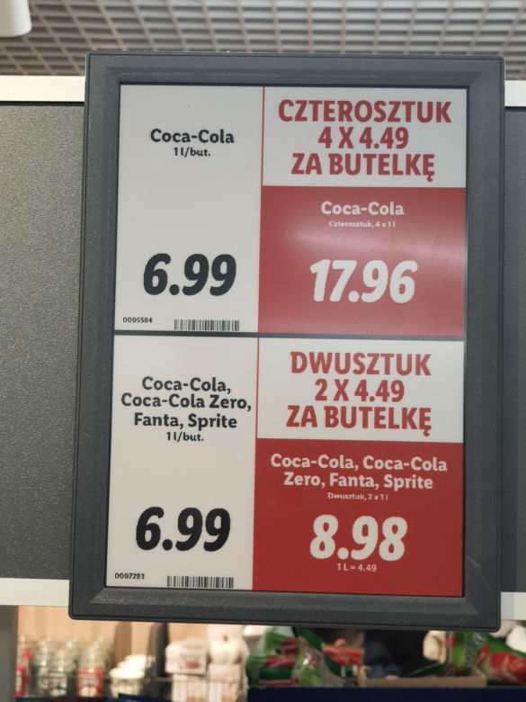 Porównanie cen w polskim i niemieckim Lidlu