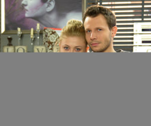 Pierwsza miłość. Jowita (Joanna Opozda), Radek (Mateusz Banasiuk)