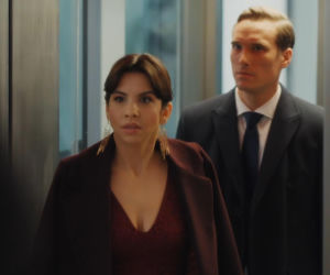 M jak miłość odc. 1924. Aneta (Ilona Janyst), Olek (Maurycy Popiel)