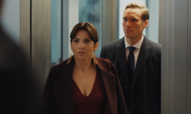 M jak miłość odc. 1924. Aneta (Ilona Janyst), Olek (Maurycy Popiel)