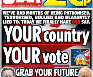 BREXIT okładki gazet