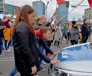 Protest przedsiębiorców w Warszawie