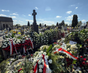 Tak wygląda grób Łukasza Litewki dzień po pogrzebie. Widok rozdziera serce