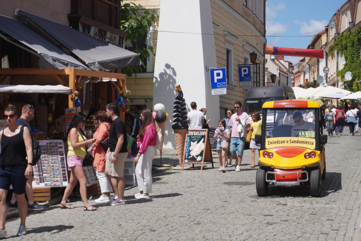 Sandomierz i znane miejsca
