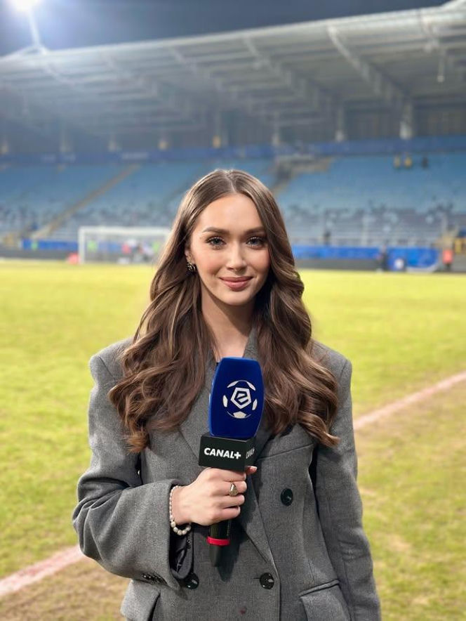 Aleksandra Klepaczka, miss Polski i nowa dziennikarka Canal+