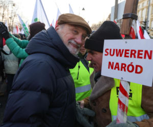 Protest rolników w Warszawie (9.01.2026)