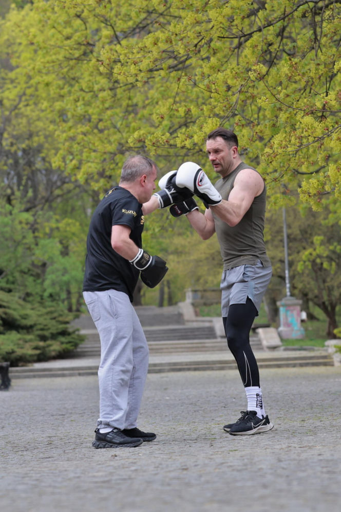Łukasz Mejza uczył boksu pod chmurką Przemysława Czarneckiego