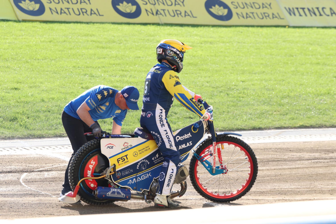 Gezet Stal Gorzów - PRES Grupa Deweloperska Toruń 45:45, zdjęcia kibiców i zawodników