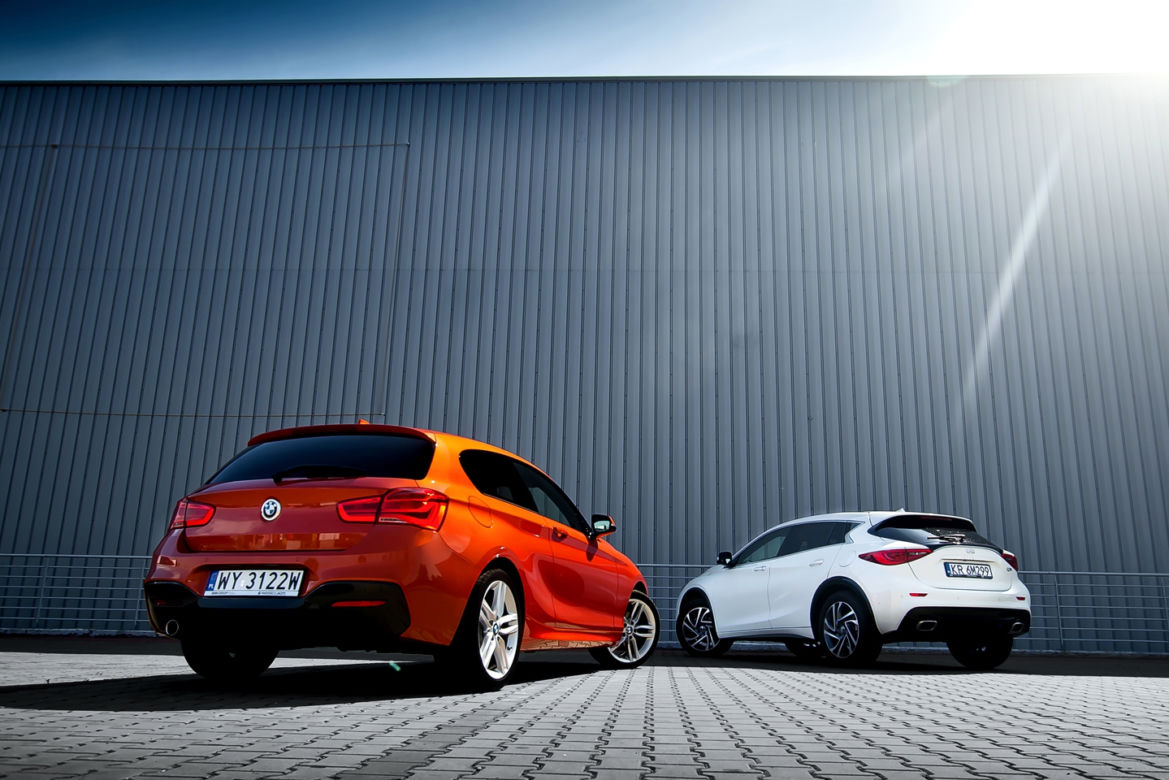 Infiniti Q30 1.6t vs. BMW 118i A/T