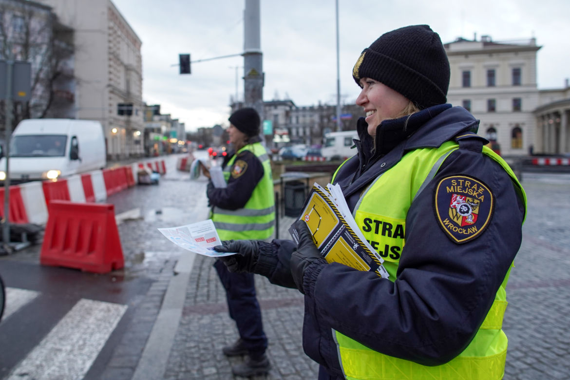 Zmiana organizacji ruchu na placu Orląt Lwowskich we Wrocławiu