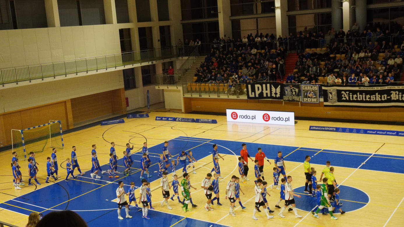 Drużyna Wiary Lecha - Legia Warszawa w 1/16 Pucharu Polski w futsalu