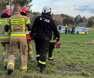 Policja odnalazła zaginioną 73-latkę z gminy Łuków. Seniorka utknęła na bagnach