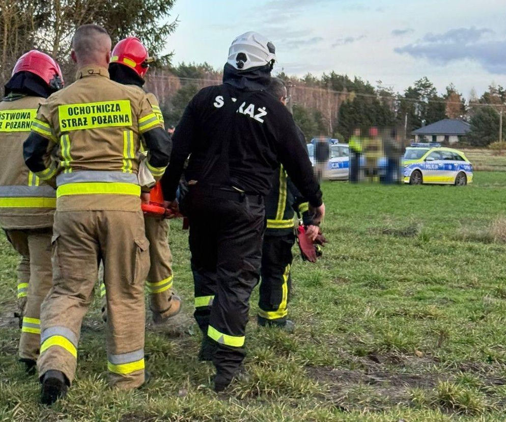 Gmina Łuków: zaginioną 73-latkę policja odnalazła na bagnach
