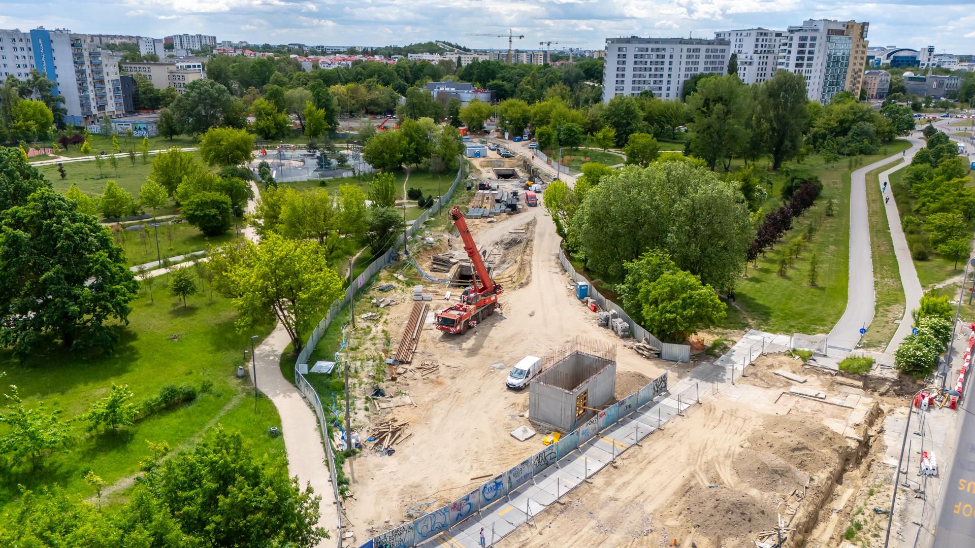 Tramwaj do Dworca Zachodniego w Warszawie – budowa w maju 2026 r.