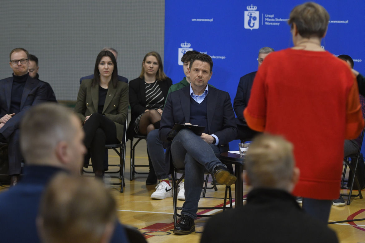 Trzaskowski na Bielanach. Co zapowiedział mieszkańcom? 