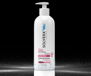  Żel pod prysznic Sensitive Skin Solverx