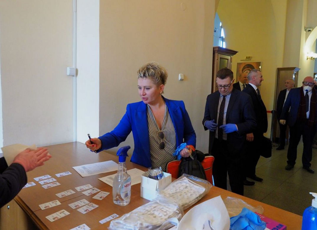 Lublin. Sesja Rady Miasta
