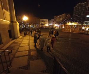 Strajk kobiet na rynku w Lesznie 