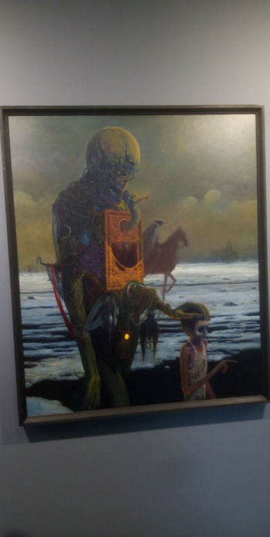 Beksiński. Śmierć mistrza i jego obrazy. Gigantyczna wystawa w Warszawie