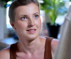 M jak miłość odc. 1894. Natalka (Dominika Suchecka), Hania (Wiktoria Basik)