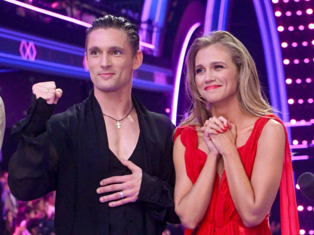 Filip Gurłacz i Agnieszka Kaczorowska