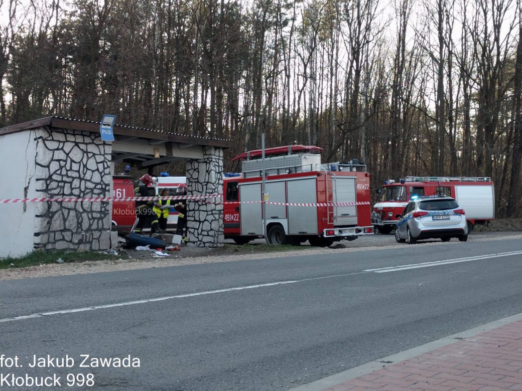 Wypadek w Dębiu