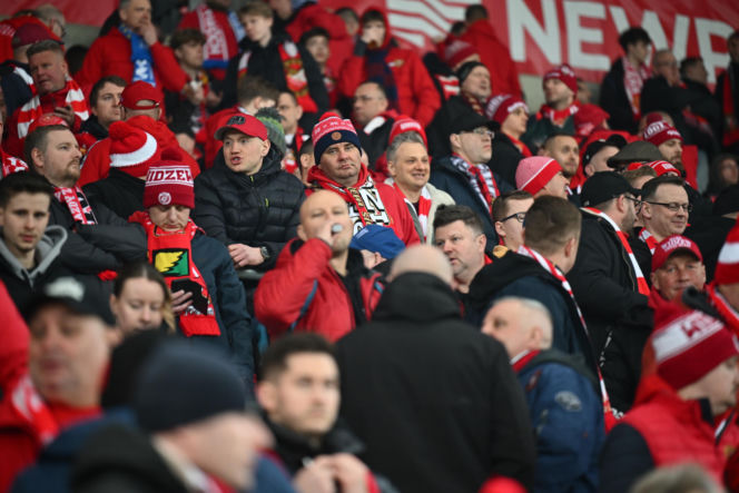 Widzew Łódź - Lech Poznań: Zdjęcia kibiców i zawodników z meczu 24. kolejki PKO BP Ekstraklasy